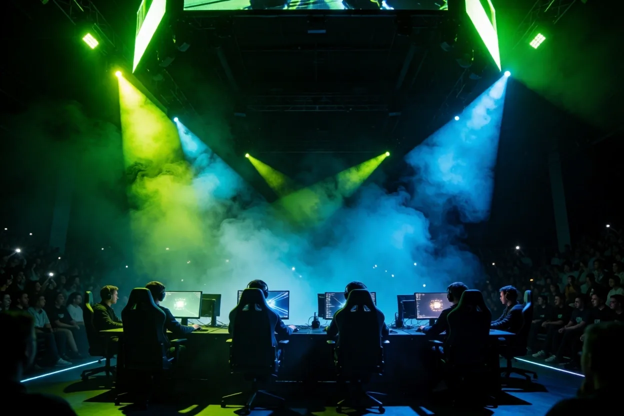 Esports Arena Background